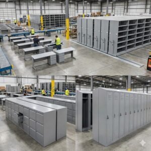 【柏】食品倉庫用ステンレス（SUS304）ラックHACCP対応