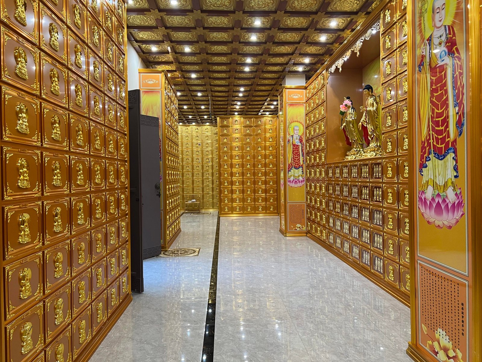 Sacred Buddhist Temple Altar Shrine